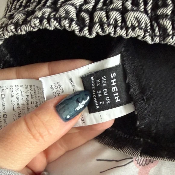 Gray Denim Bustier and Shorts Set - XS - Picture 6 of 6